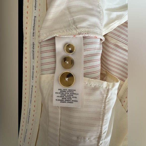 Anthropologie Essential Slim Stripe Trouser NWT - Picture 11 of 11